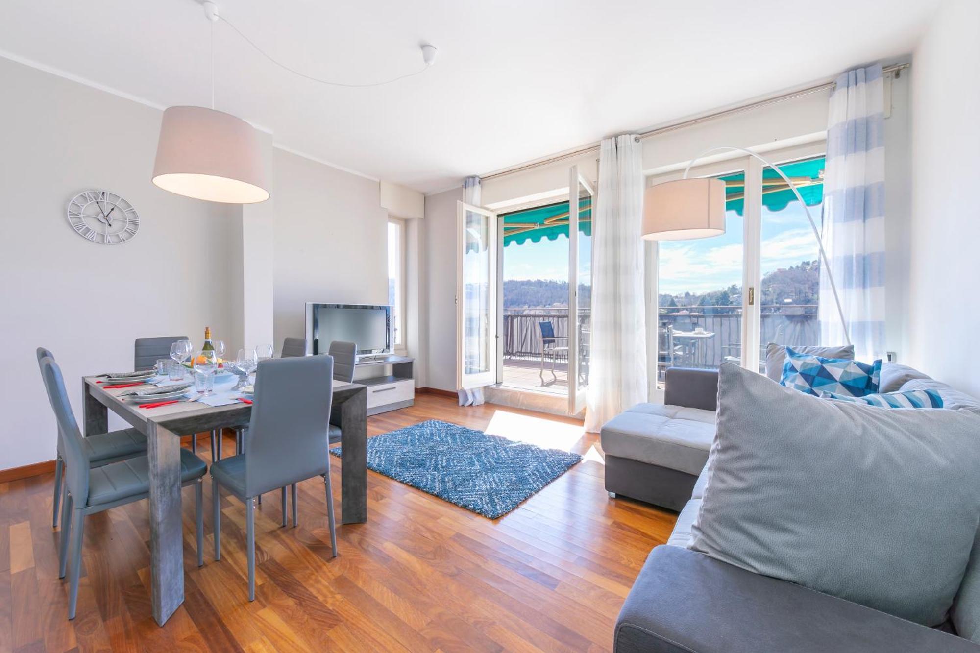 Appartamento Il Golfo Lake View - Happy Rentals Laveno-Mombello Extérieur photo